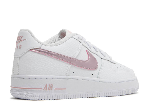 NIKE AIR FORCE 1 LOW GS 'WHITE PINK GLAZE'