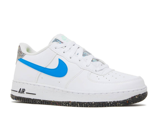 NIKE AIR FORCE 1 LOW LV8 GS 'WHITE LIGHT PHOTO BLUE'