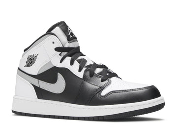 AIR JORDAN 1 MID GS 'WHITE SHADOW'