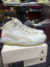 OVO X JORDAN 10 RETRO 'WHITE' (PRE OWNED)