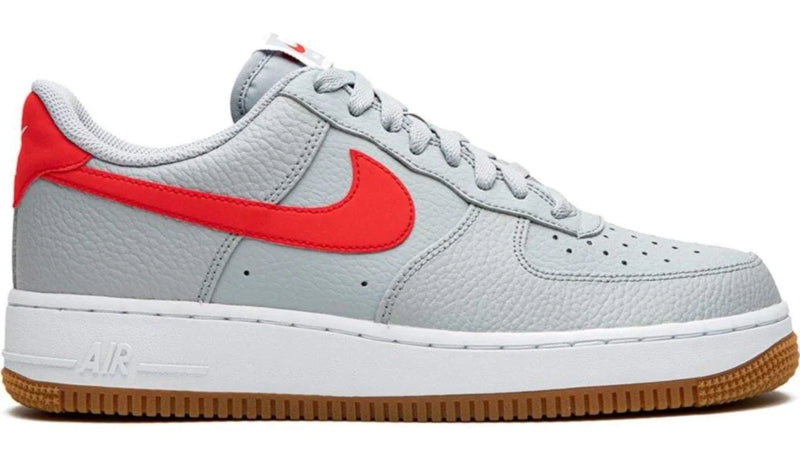 NIKE AIR FORCE 1 LOW GS 'WOLF GREY RED'