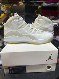 OVO X JORDAN 10 RETRO 'WHITE' (PRE OWNED)