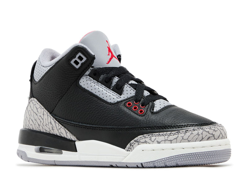 AIR JORDAN 3 RETRO GS 'BLACK CEMENT REIMAGINED' (PRE-ORDER)