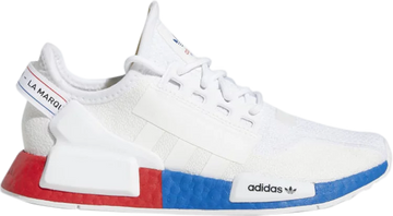 ADIDAS NMD_R1 V2 GS 'WHITE LUSH RED BLUE'