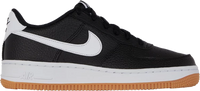 NIKE AIR FORCE 1 LOW GS 'BLACK GUM'