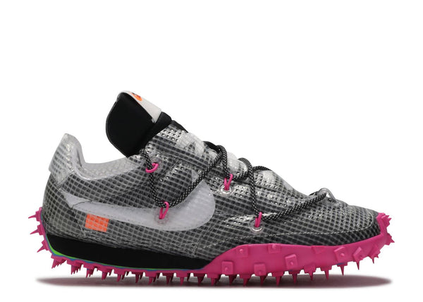 W NIKE WAFFLE RACER X OFF WHITE 'FUCHSIA'