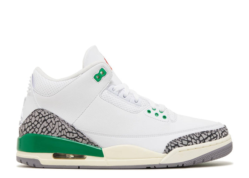 W AIR JORDAN 3 RETRO 'LUCKY GREEN'